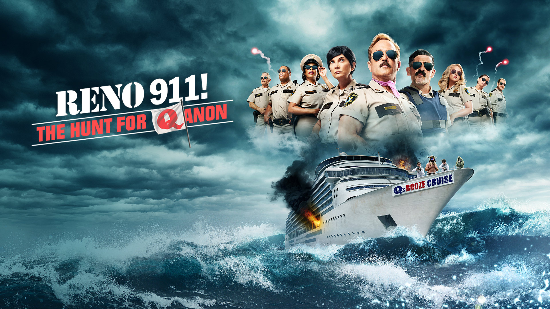 فيلم Reno 911!: The Hunt for QAnon 2021 مترجم