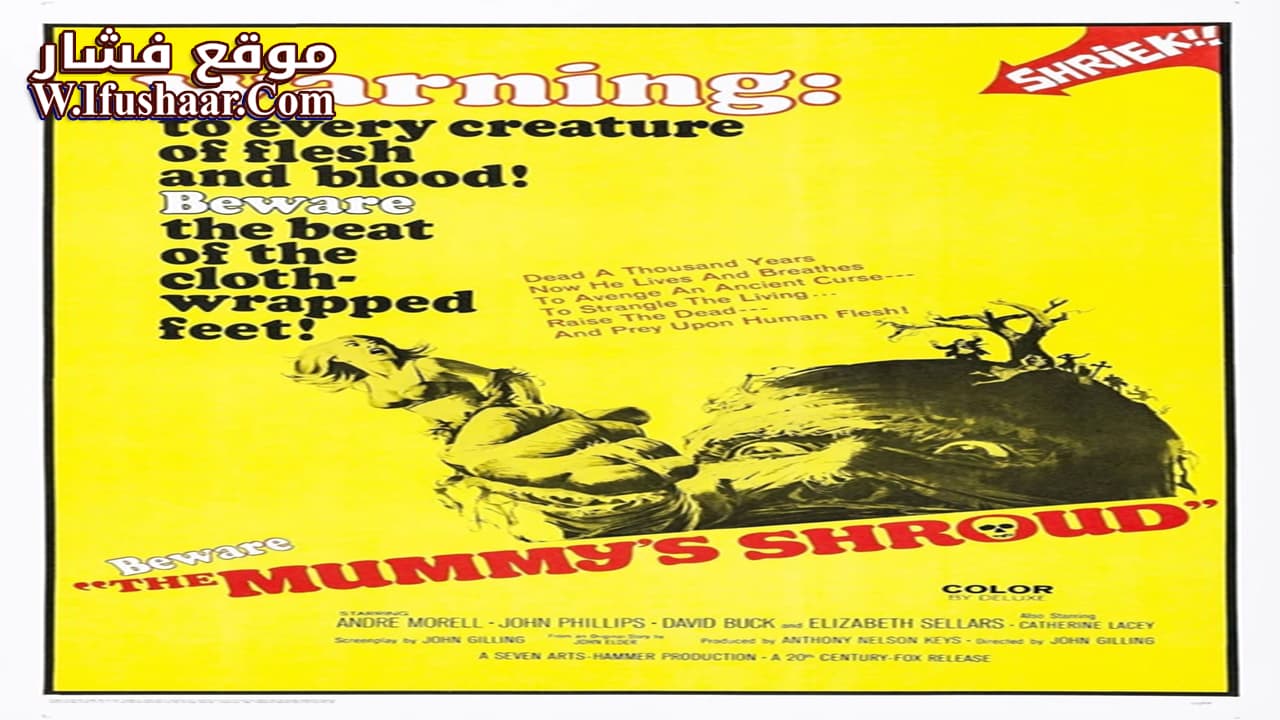 فيلم The Mummy’s Shroud 1967 مترجم
