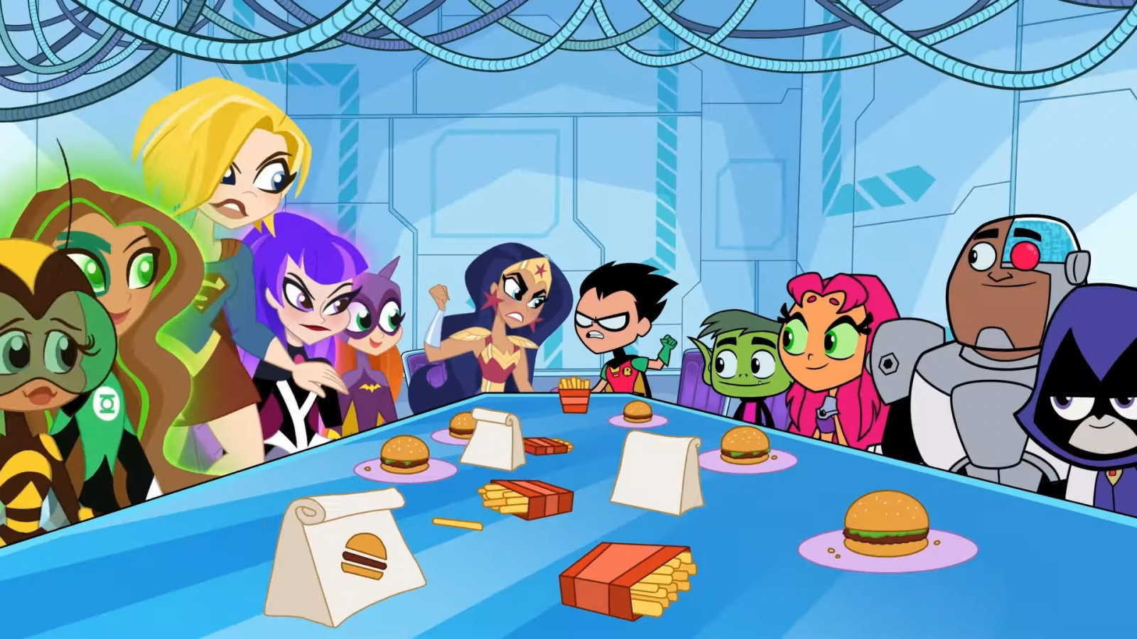 فيلم Teen Titans Go and DC Super Hero Girls Mayhem in the Multiverse 2022 مترجم