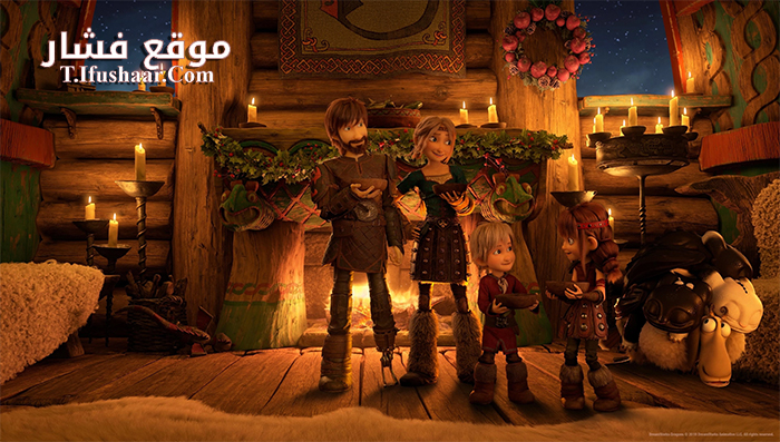 فيلم How to Train Your Dragon Snoggletog Log 2019 مترجم