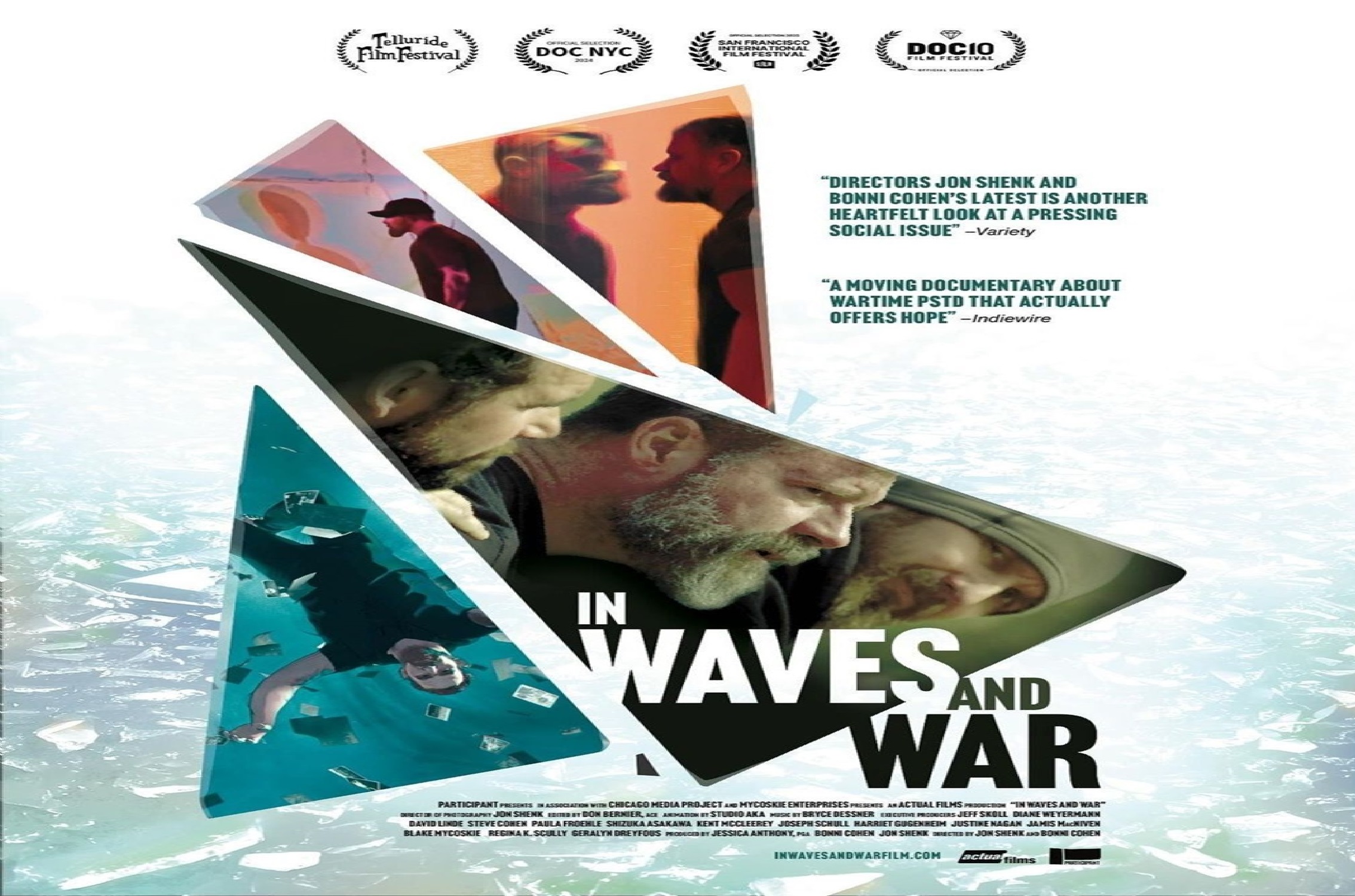 فيلم In Waves and War 2024 مترجم